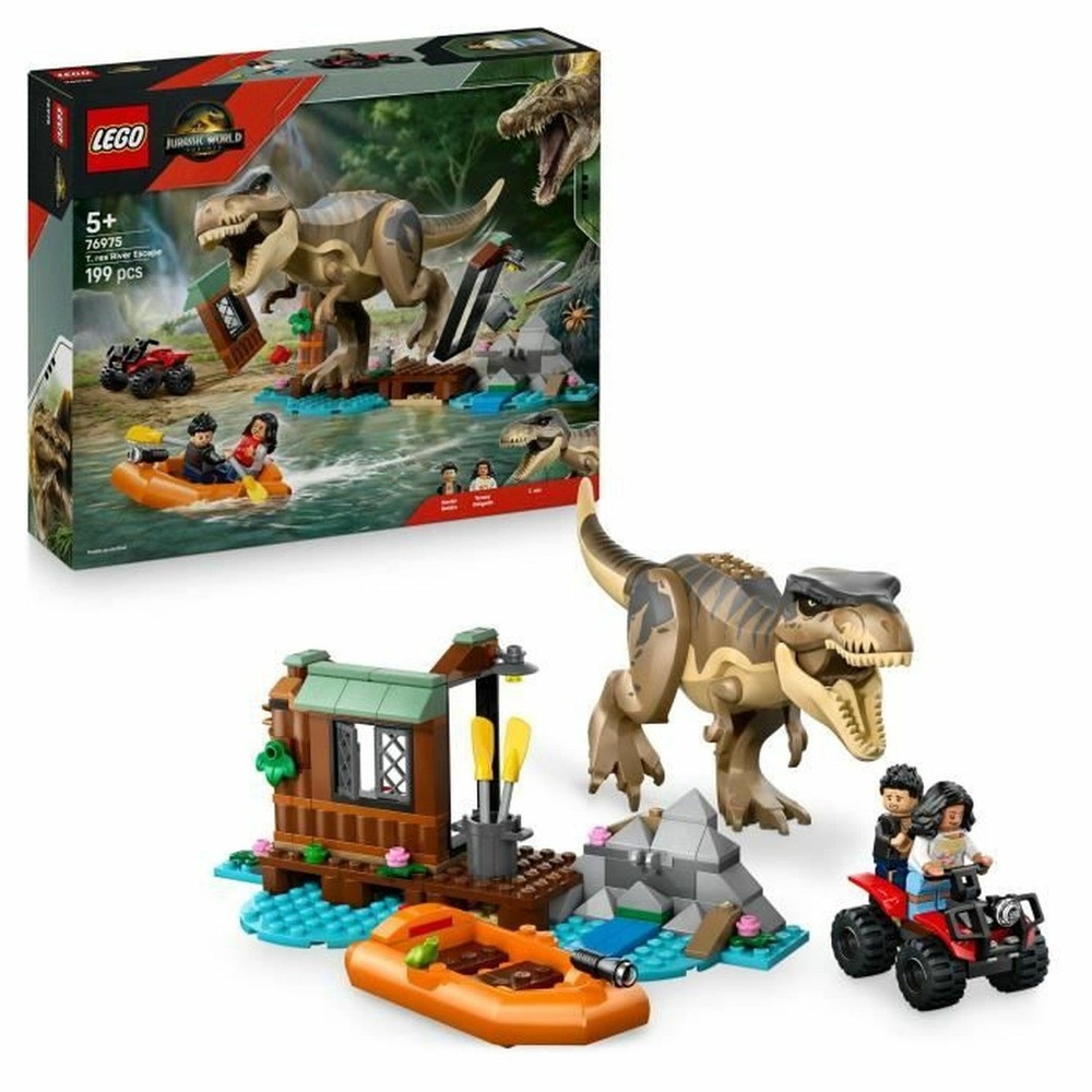 Jeu de construction lego jurassic world t-rex 199 pièces