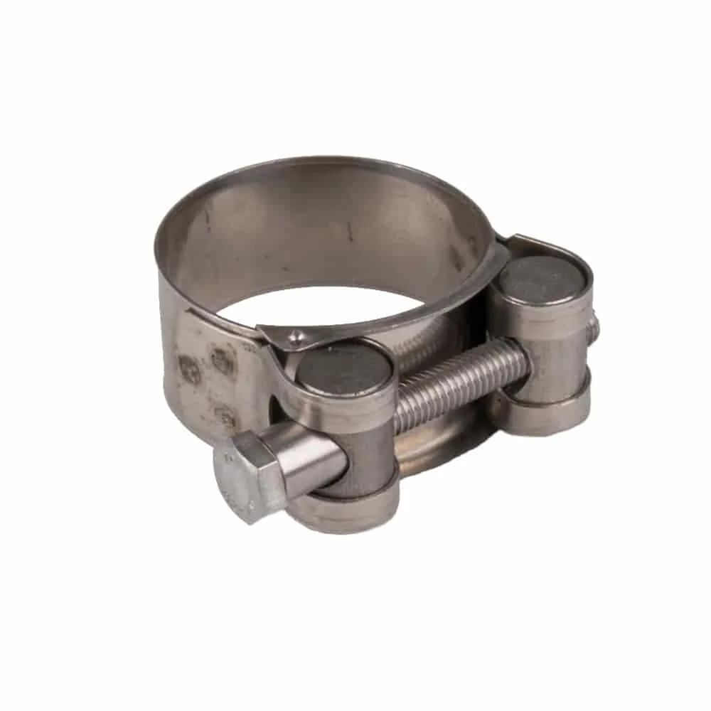 Collier de serrage à boulon, inox w2, 21-23mm