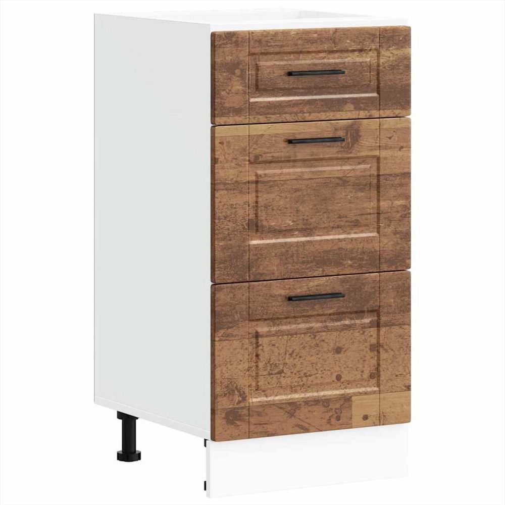 Armoire de cuisine porto vieux bois bois d'ingénierie