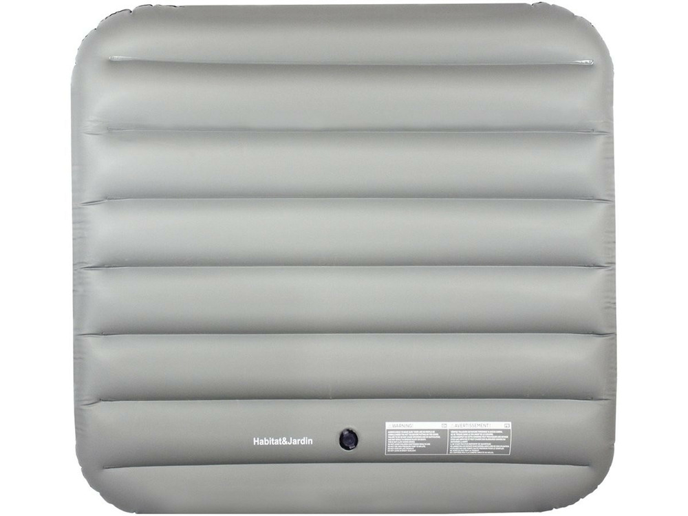 Couverture gonflable pour - 134 x 134 cm - grise