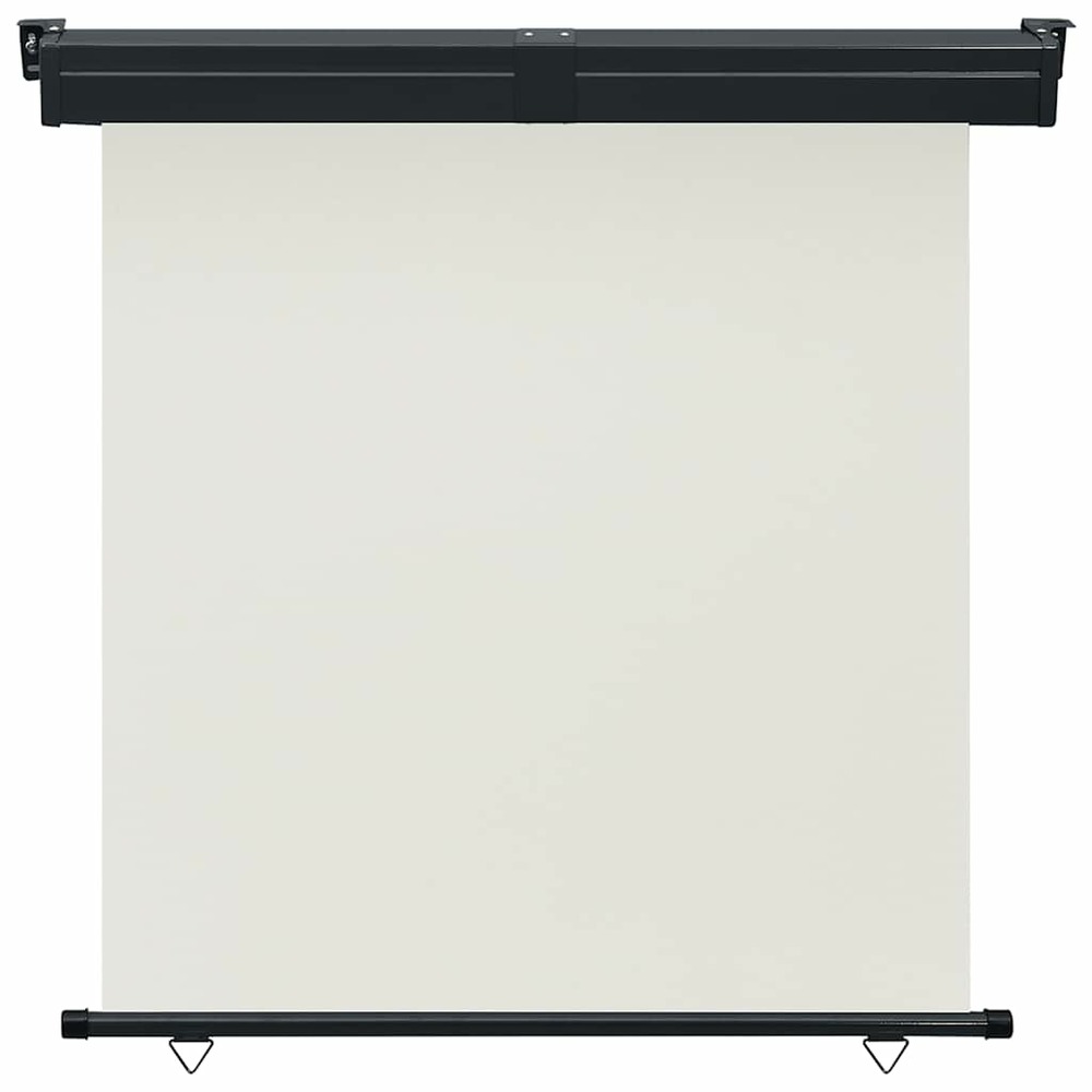 Auvent latéral de balcon 175x250 cm crème