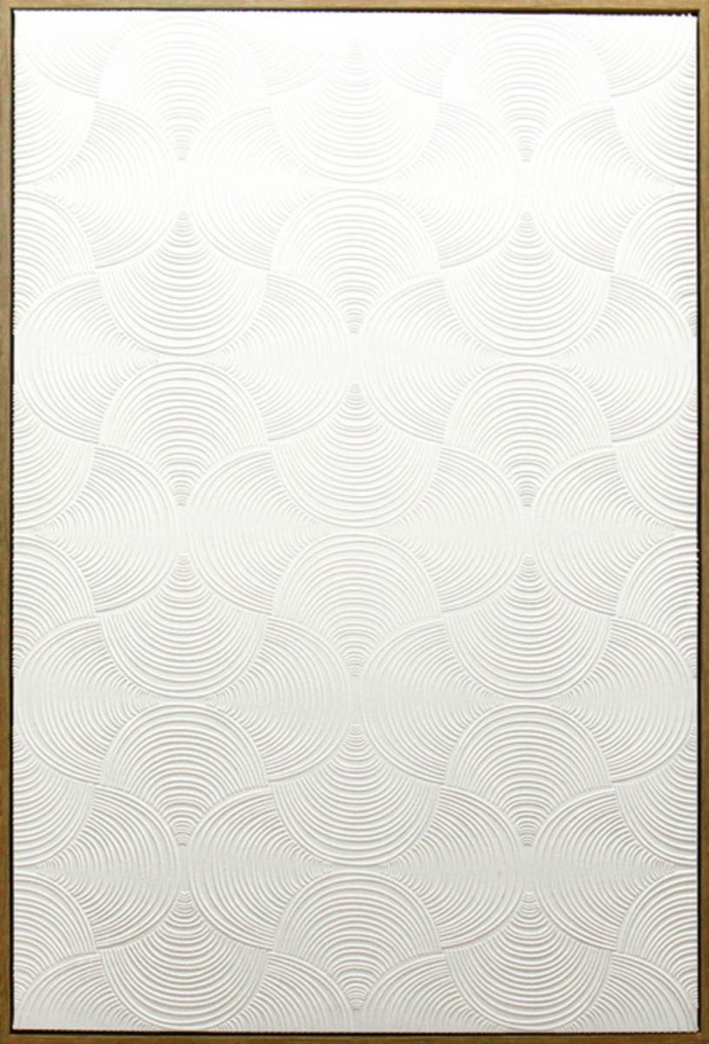 Toile 3d marilou blanc 116x75cm
