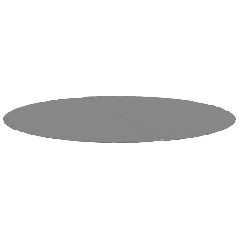 Tapis de piscine ø 244 cm (1 mm) tissu non tissé gris clair