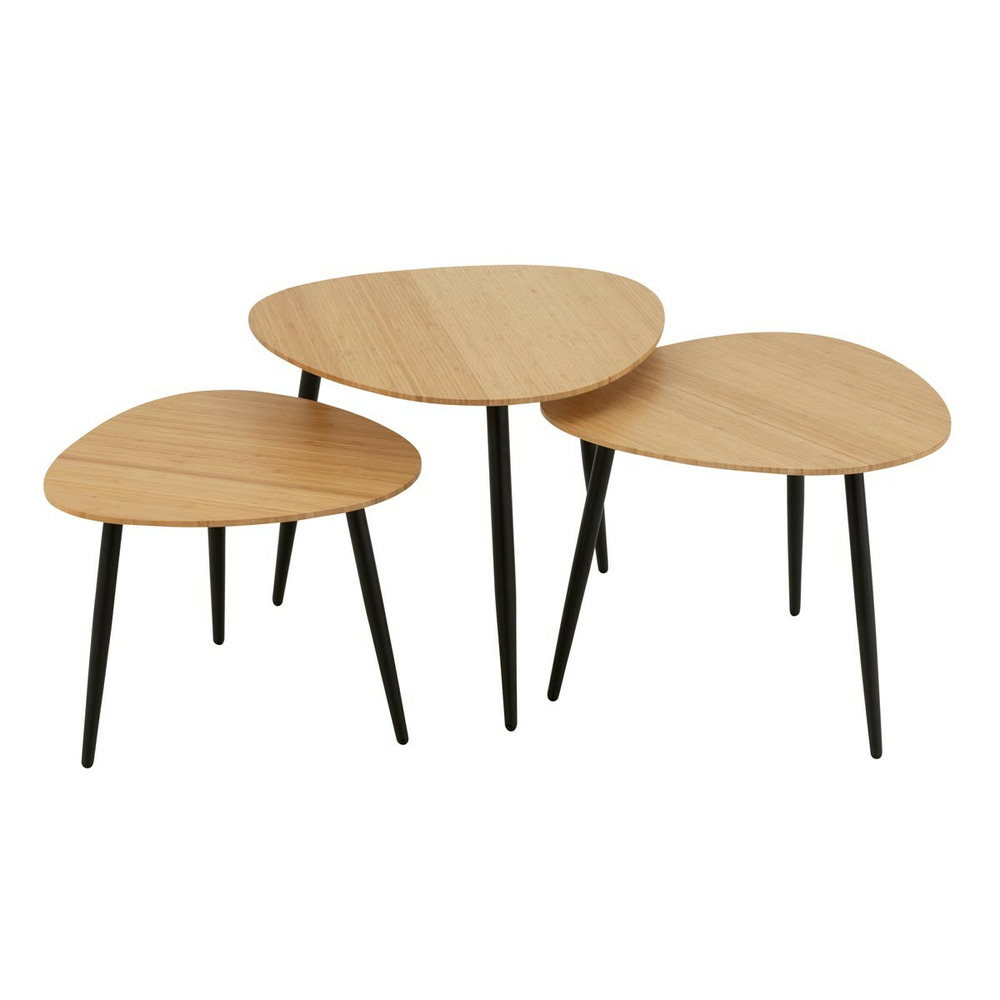 Lot de 3 tables basses gigognes 