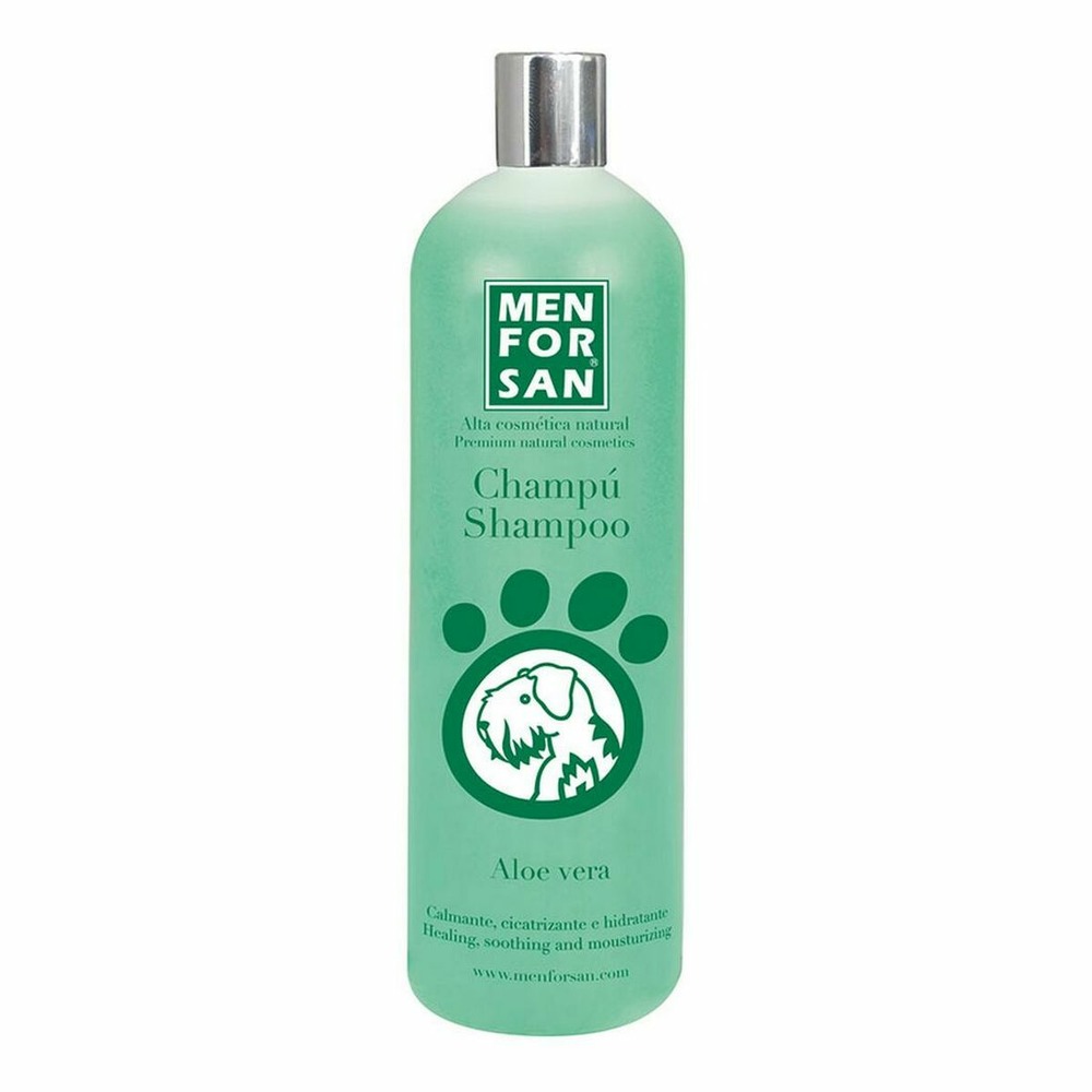 Shampoing pour animaux de compagnie menforsan chien aloe vera 1 l
