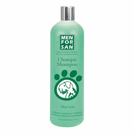 Shampoing pour animaux de compagnie menforsan chien aloe vera 1 l