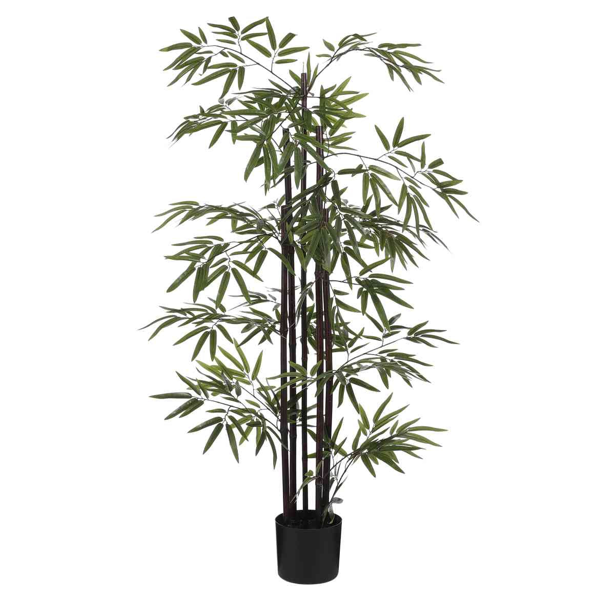 Mica decorations plante artificielle bamboo - 30x30x150 cm - pe - vert