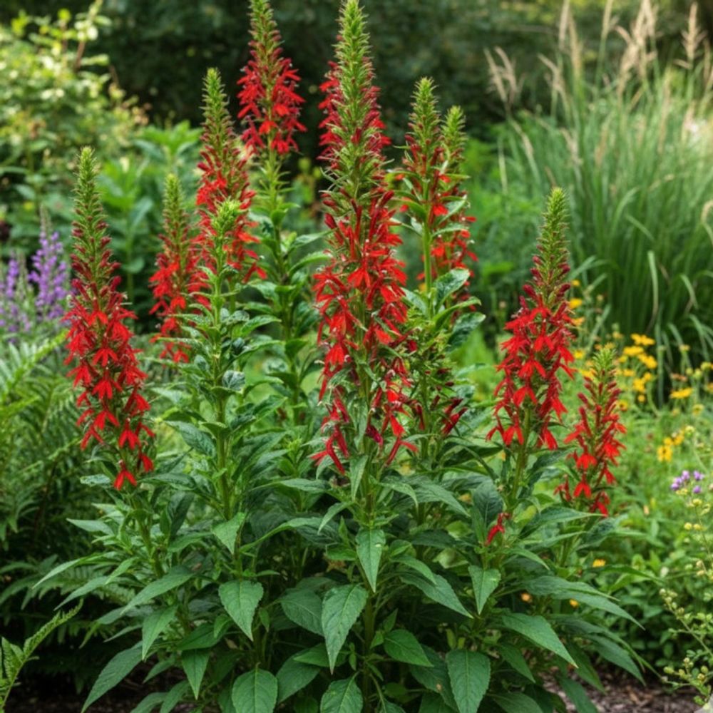 Lobelia cardinalis lot de 9 godets