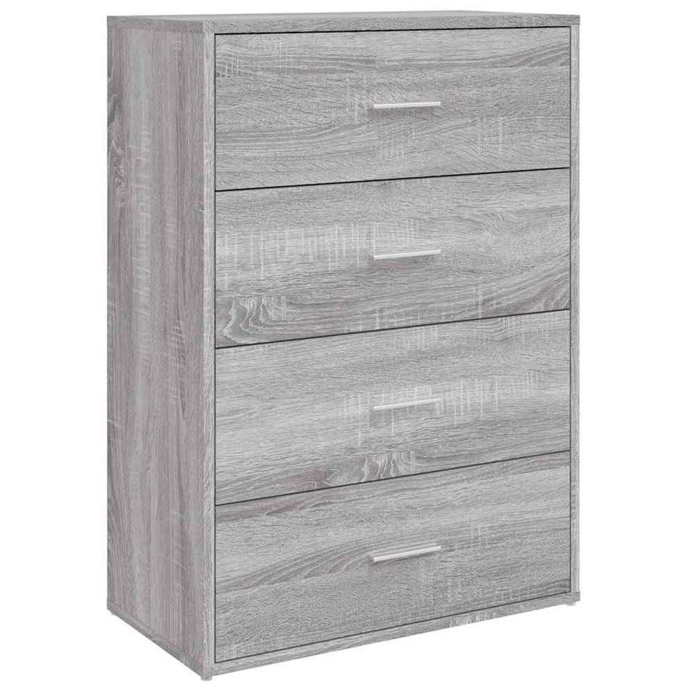 Buffet sonoma gris 60x31x84 cm bois d'ingénierie