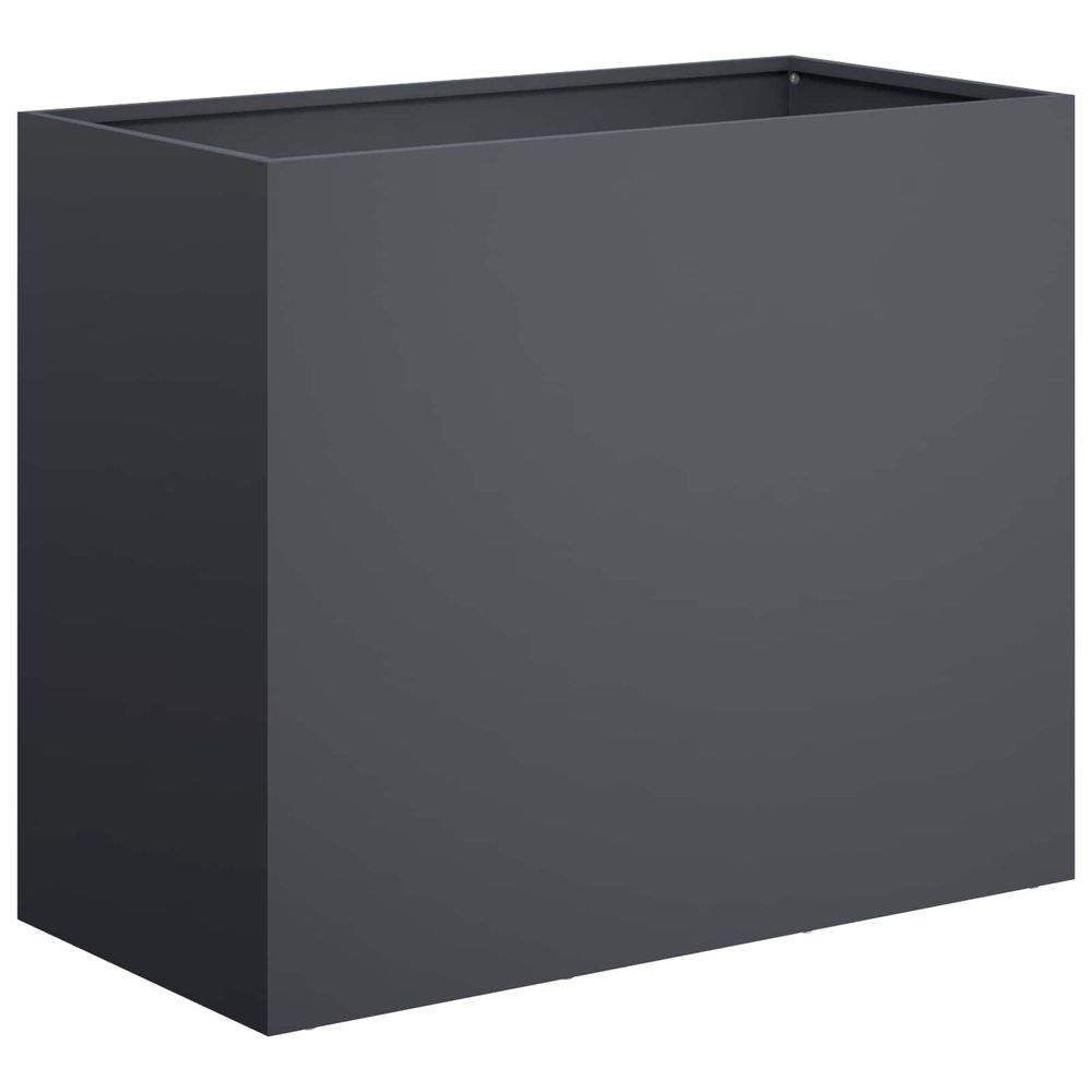 Cache-pot de jardin anthracite 60 x 30 x 40 cm