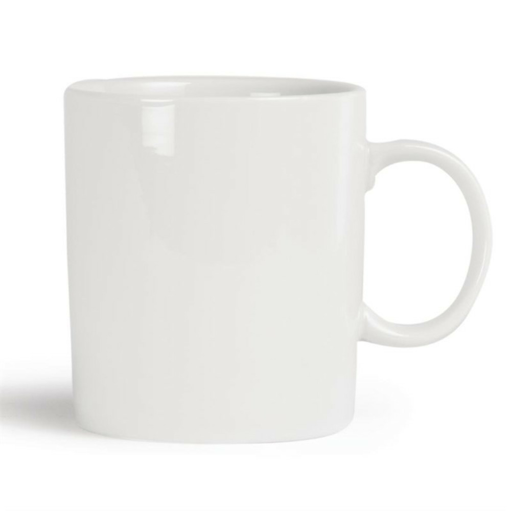 Grand mug blanc 483ml lot de 12 olympia