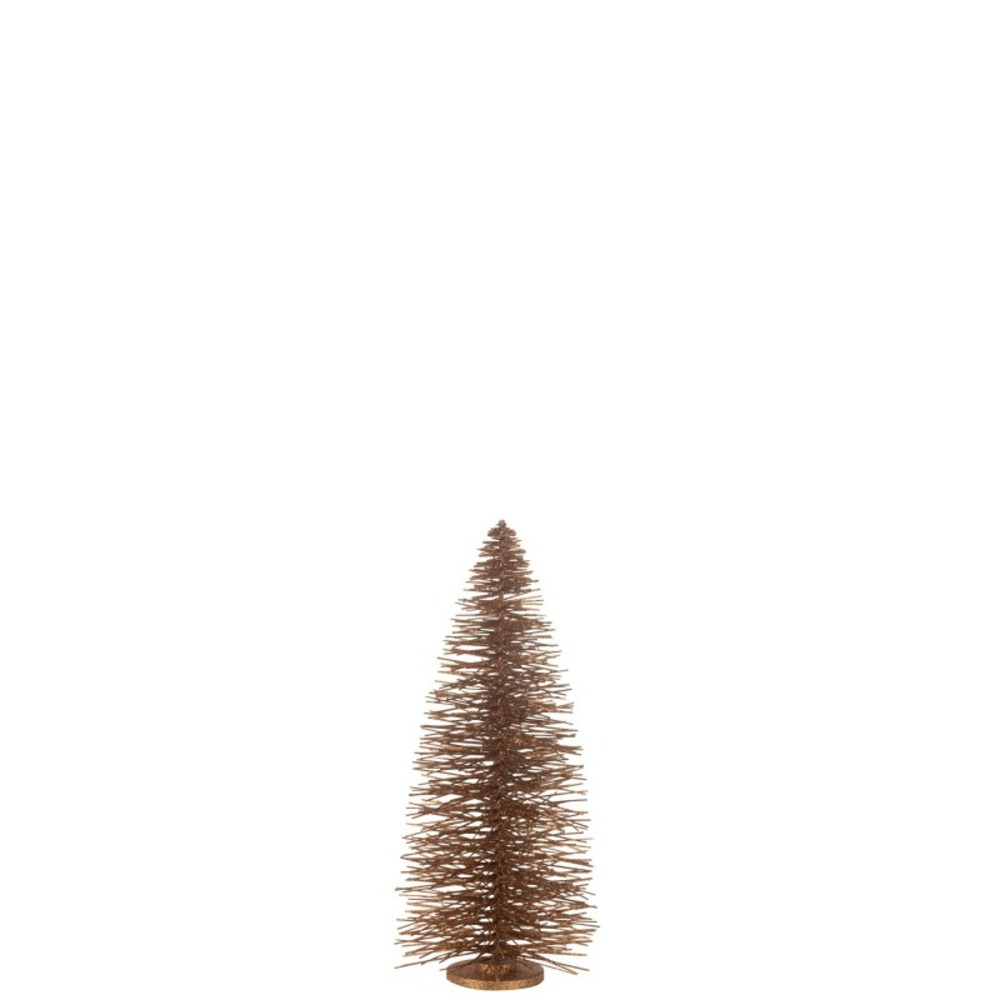 Sapin de noël en bois marron 27x27x70 cm h70