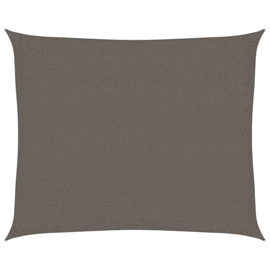 Voile d'ombrage 160 g/m² anthracite 2,5x3 m pehd