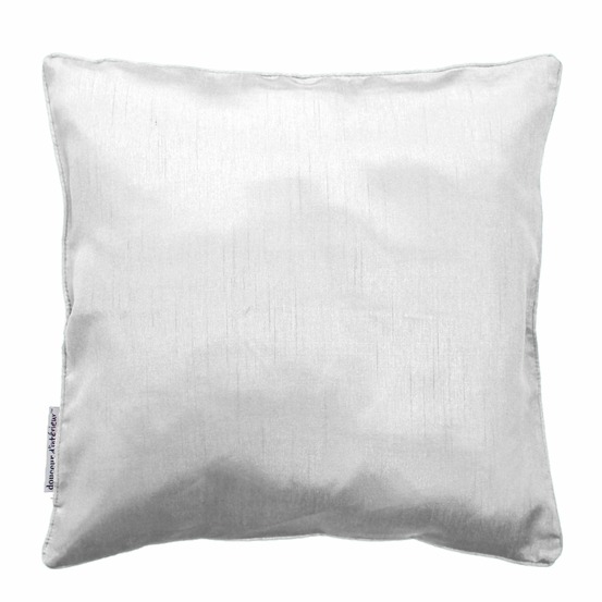 Housse de coussin shana blanc 40 x 40 cm