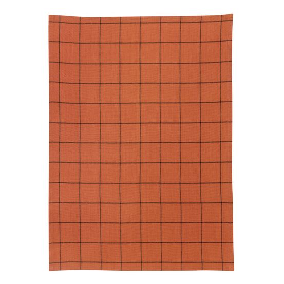 Torchon metis kilia carreaux brique 50 x 70 cm