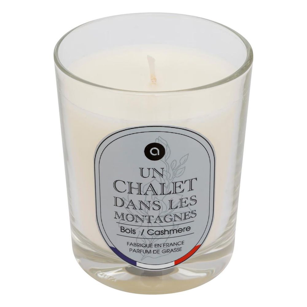 Bougie parfumée en verre 