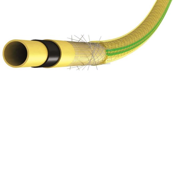 Tuyau arrosage antivrille 10m diam.25mm jaune tubiroll