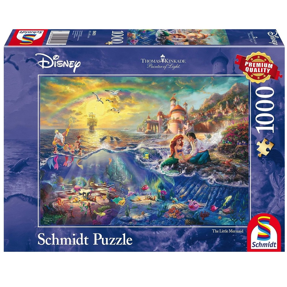 Puzzle ariel la petite sirène 1000 pcs
