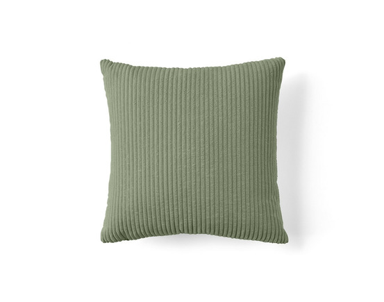 Selma - coussin - en velours côtelé - 50x50 cm