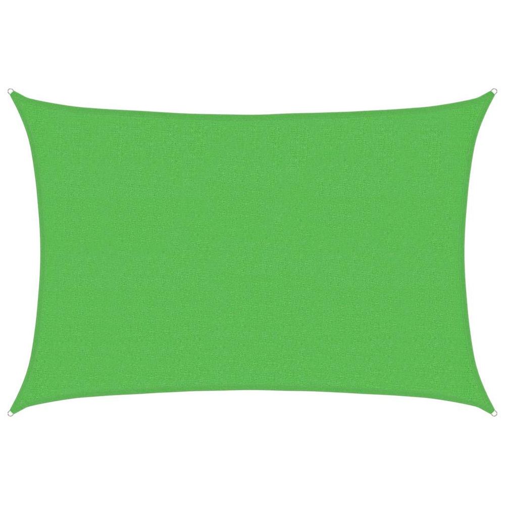 Voile d'ombrage 160 g/m² vert clair 2,5x4 m pehd
