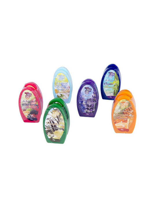 6 pack 2 parfumeur d'ambiance 98gr fragrances assorties