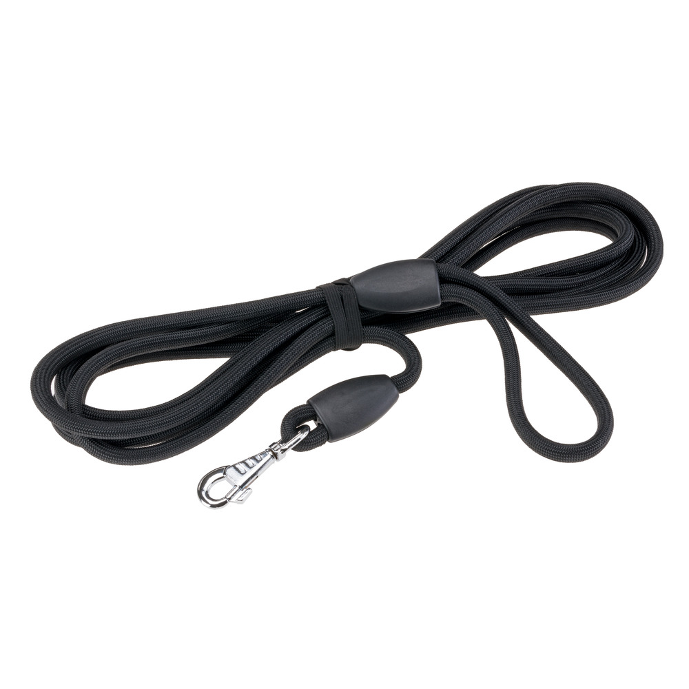 Ferplast laisse chien sport, laisse longue pour chien, laisse chien 5m, laisse dressage, laisse en cordon en nylon avec mousqueton