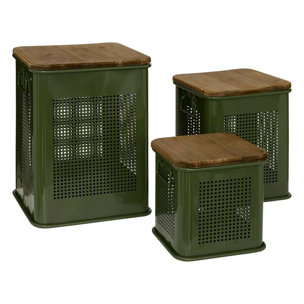 Lot de 3 coffres de rangement 