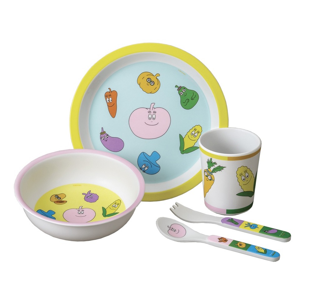 Coffret 5 pièces barbapapa veggie