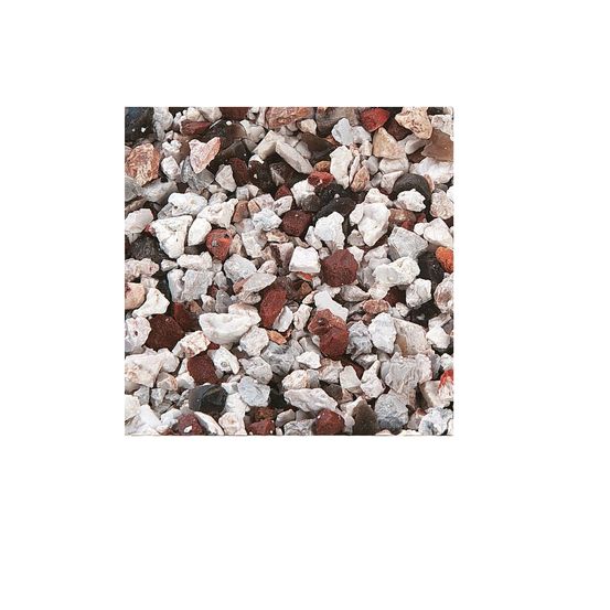 Gravier décoratif multicolore pour aquarium 8 kg