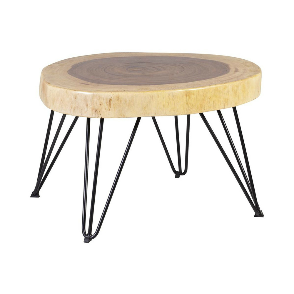 Table basse bois marron - décoration d'autrefois