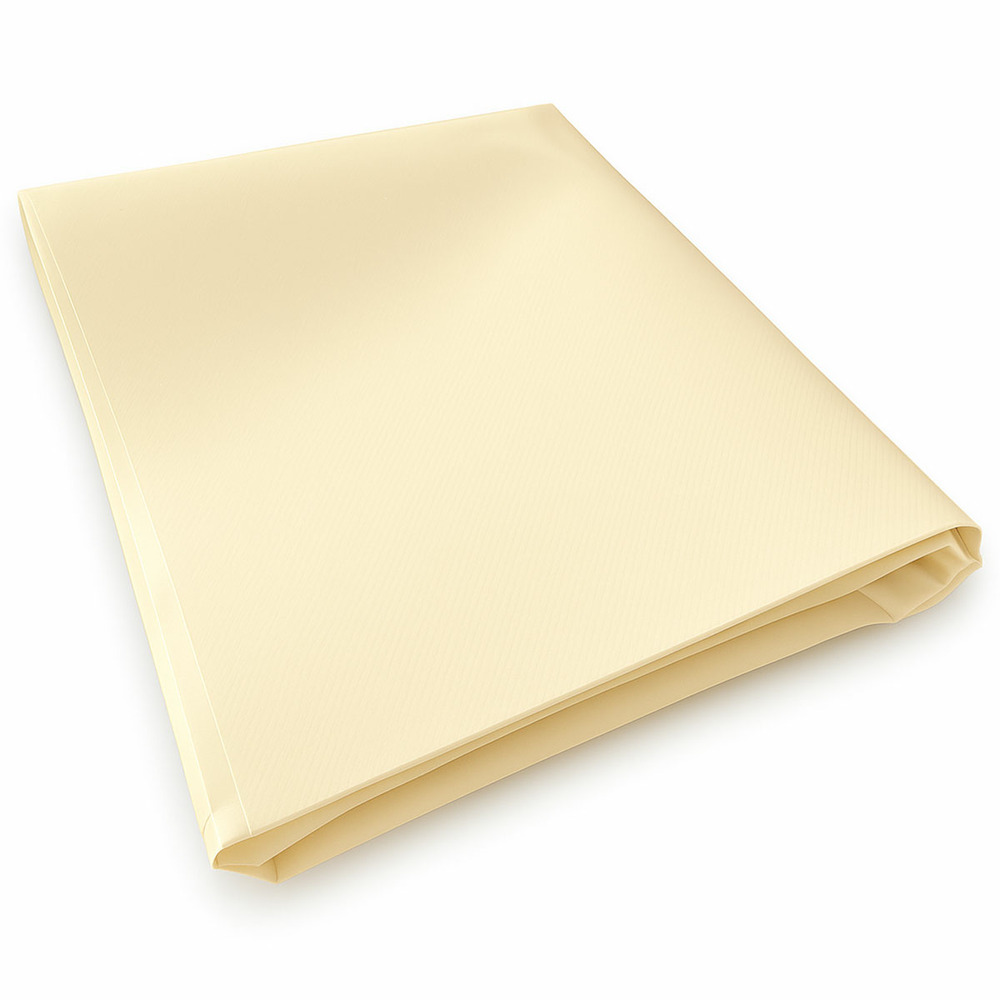 Bâche pvc sans oeillets 3x3 m xp640mu ivoire - garantie 10 ans tecplast