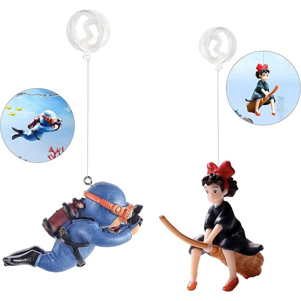 Décoration flottante pour aquarium