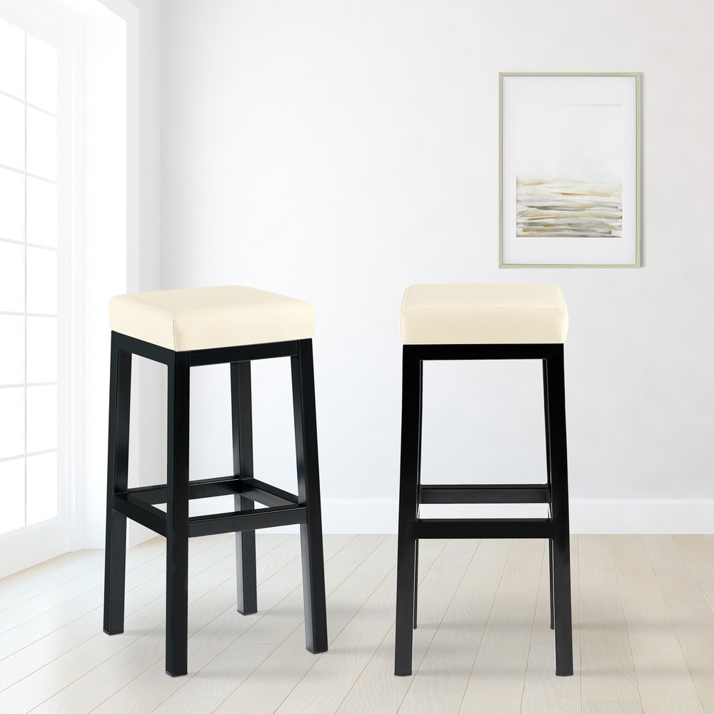 Tabouret de bar taylor b85 simili cuir