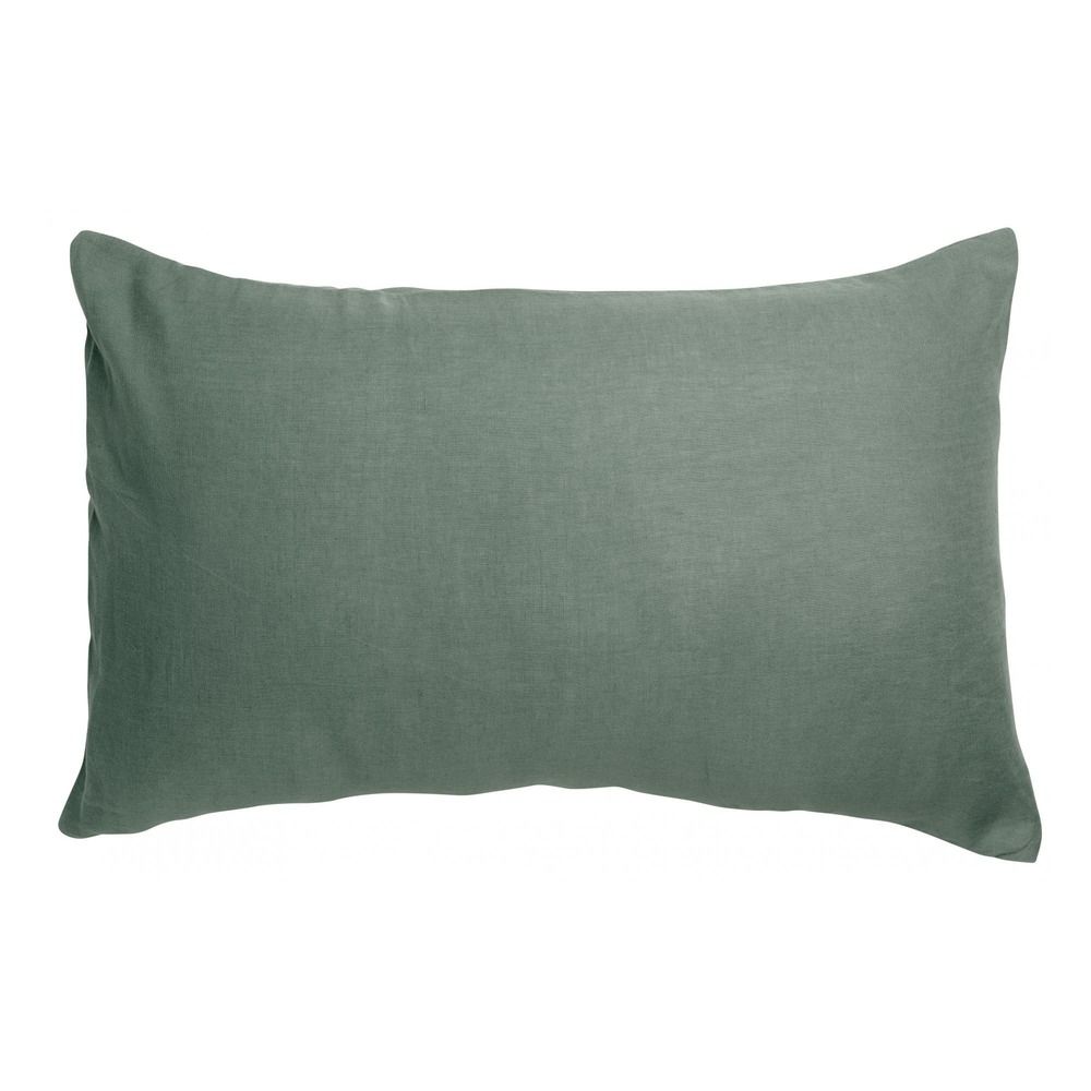 Taie d'oreiller stonewashed zeff thym 50 x 75 cm