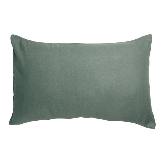 Taie d'oreiller stonewashed zeff thym 50 x 75 cm