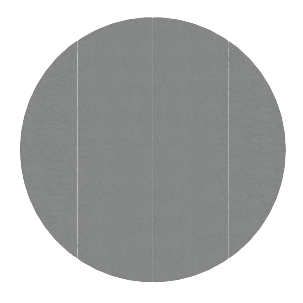 Bâche de piscine gris clair ø458 cm géotextile polyester
