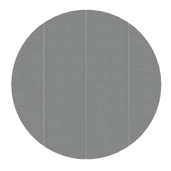 Bâche de piscine gris clair ø458 cm géotextile polyester