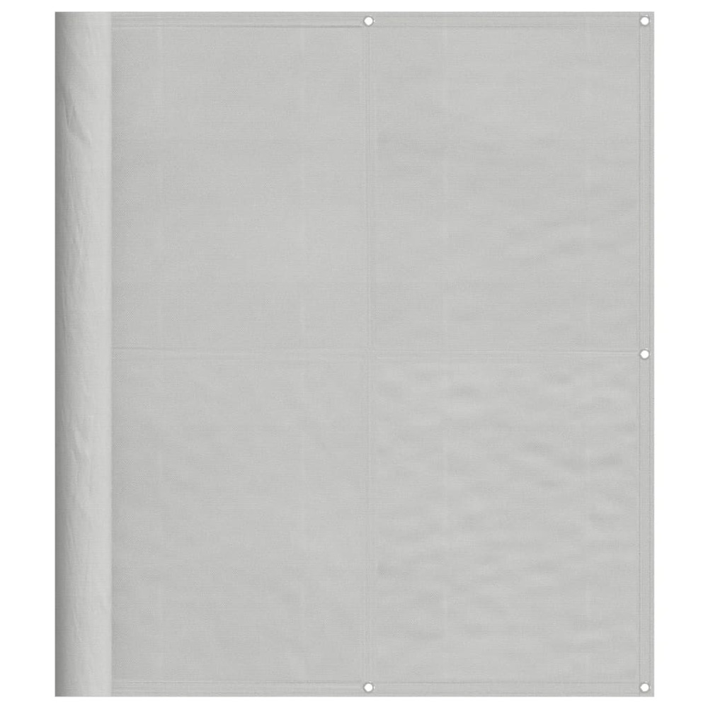 Écran de balcon gris clair 120x300 cm 100% polyester oxford