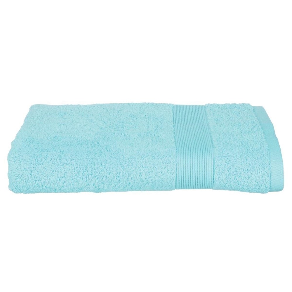 Serviette ou drap de douche 70 x 130 cm couleur moderne aqua
