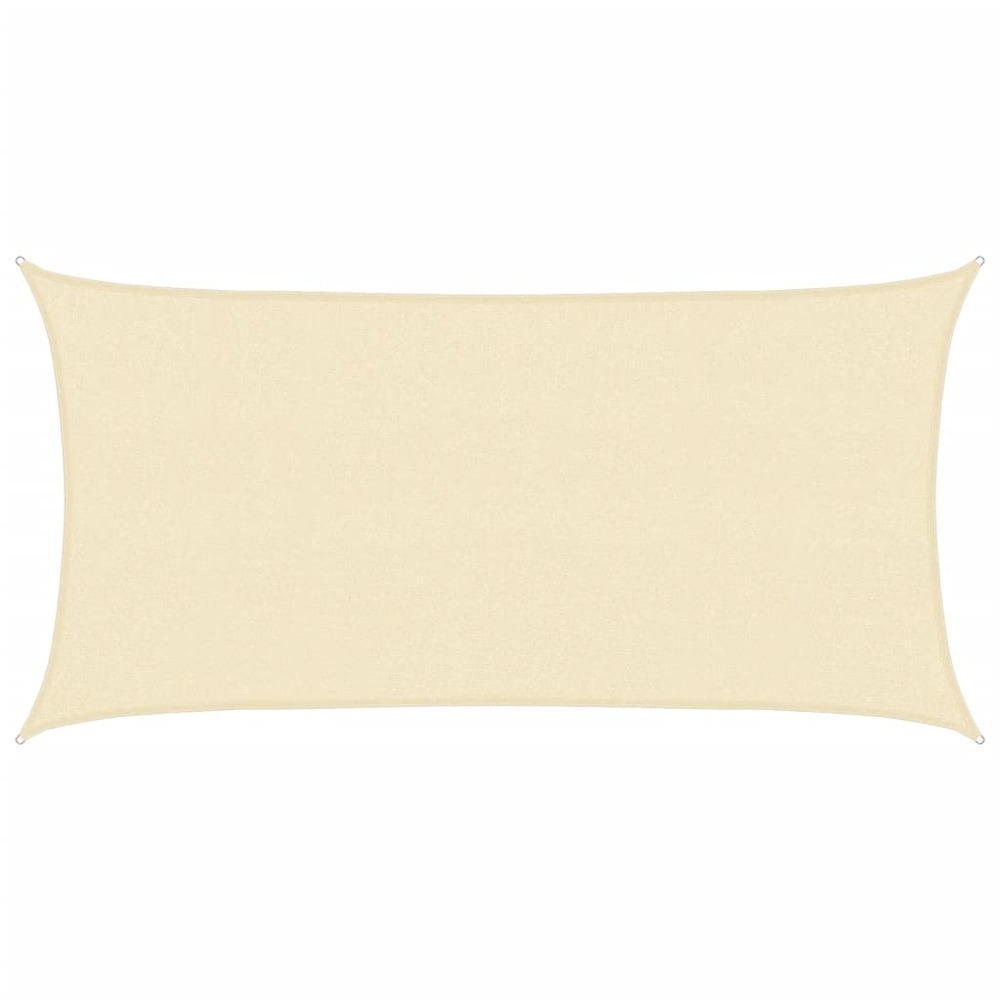 Voile d'ombrage 160 g/m² crème 2x3,5 m pehd