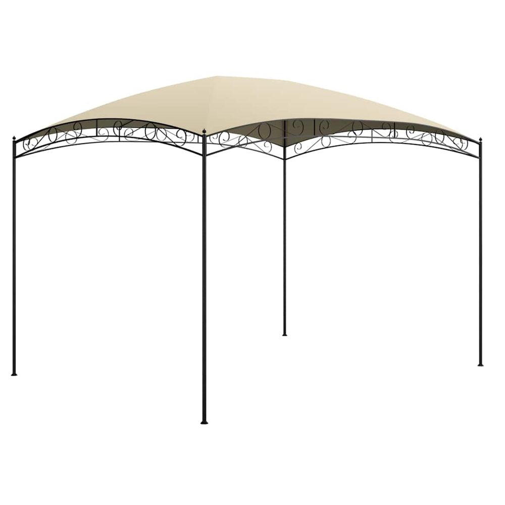 Belvédère 3x4x2,65 m crème 180 g/m²