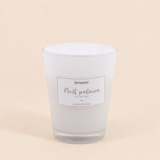 Bougie en cire de soja parfumée