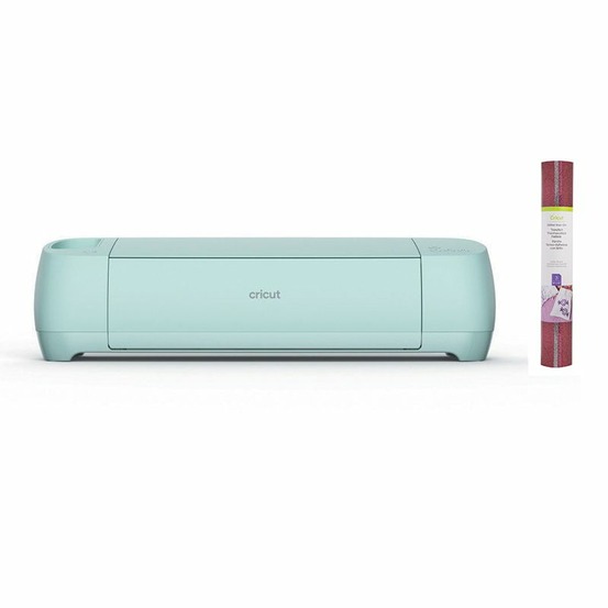 Machine de découpe cricut explore 3 + 3 flex thermocollants rose, argenté, rouge pailleté 30,5 x 30,5 cm