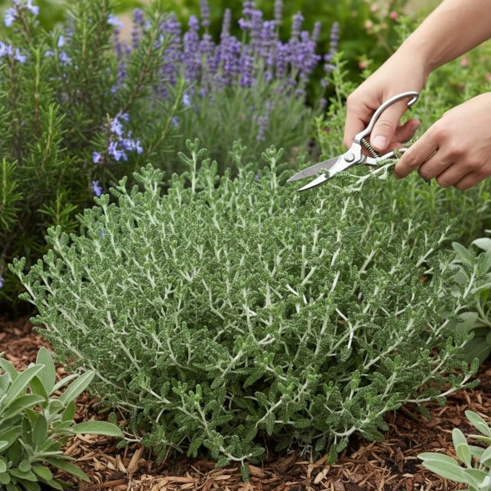 Santoline naine à odeur de bonbon - sans traitement lot de 9 godets