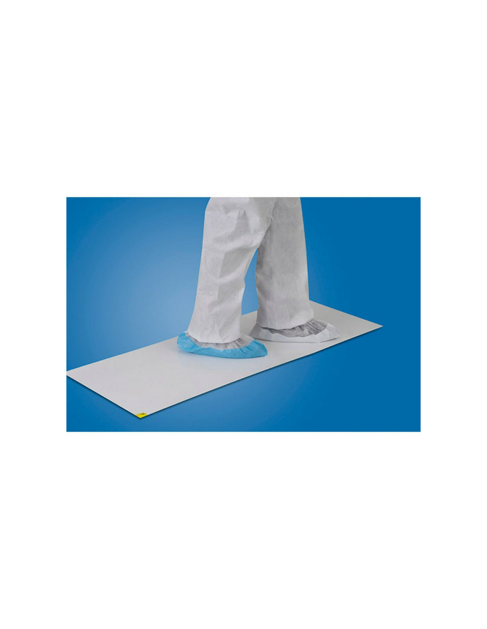 Surchaussure avec semelle - non tisse - bleu - carton de 250 paires 14771-be