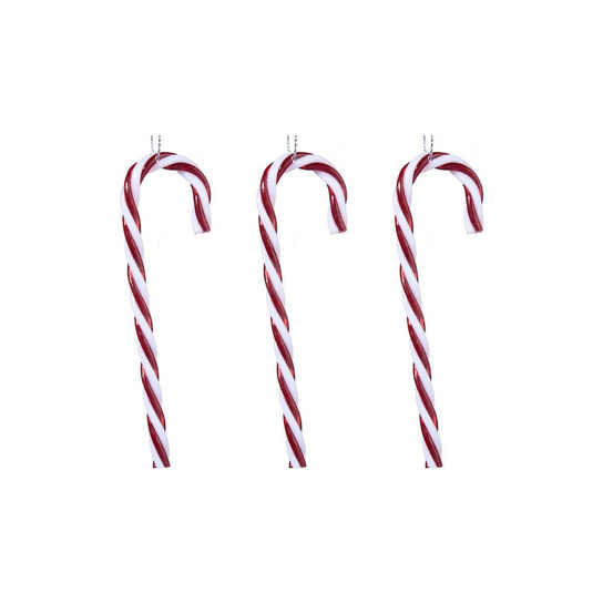 Sujet de noël 3 cannes à sucre