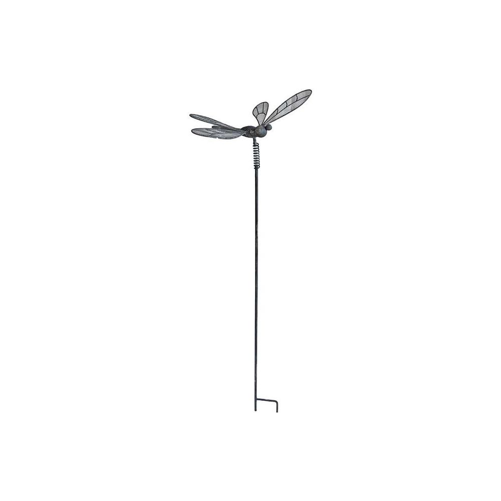 Mobile de jardin en fer libellule