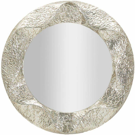 Miroir rond en métal 104 x 7 cm argelux