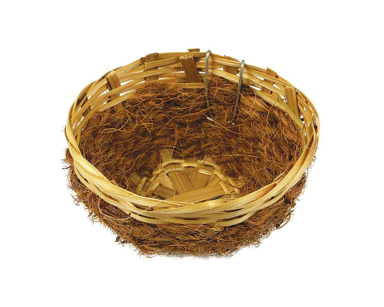 Nid osier coco pour canaris • nid à oiseaux exotiques