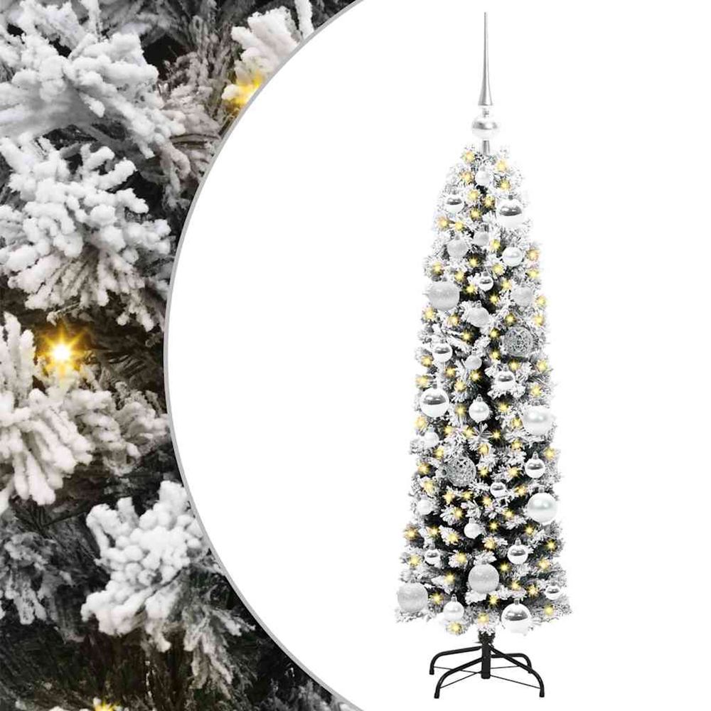 Sapin de noël artificiel vert 120 cm pvc et acier et plastique